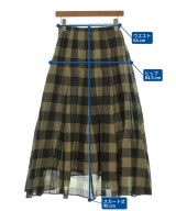 Mila Owen（ミラオーウェン）ロング・マキシ丈スカート カーキ サイズ:1(M位) レディース/2200658901041