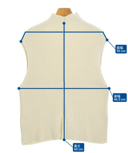 Mila Owen（ミラオーウェン）ベスト/ノースリーブ 白 サイズ:0(S位) レディース/2200658970016