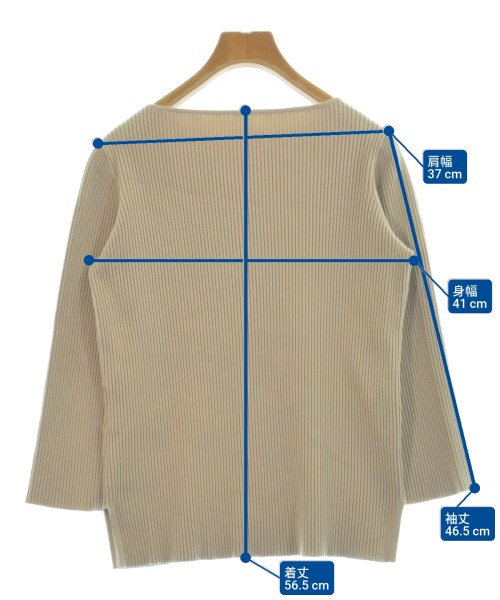 Mila Owen（ミラオーウェン）ニット・セーター ベージュ サイズ:0(S位) レディース/2200659435064