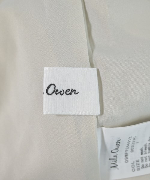 Mila Owen（ミラオーウェン）スラックス 白 サイズ:1(M位) レディース/2200708024027