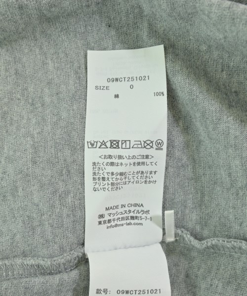Mila Owen（ミラオーウェン）Tシャツ・カットソー グレー サイズ:0(S位) レディース/2200708679159