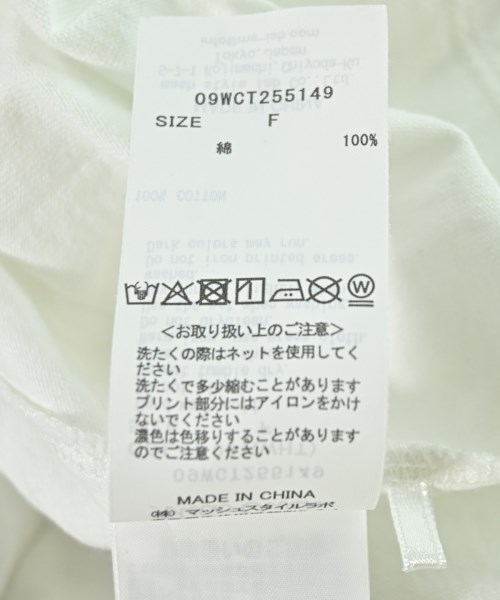 Mila Owen（ミラオーウェン）Tシャツ・カットソー 白 サイズ:F レディース/2200703671028