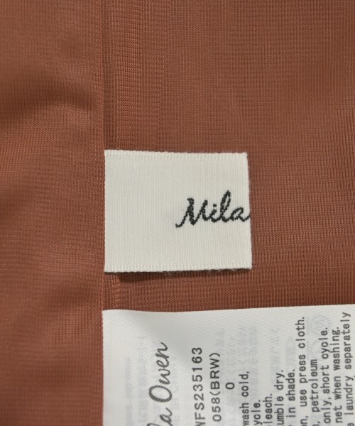 Mila Owen（ミラオーウェン）ロング・マキシ丈スカート 茶 サイズ:0(S位) レディース/2200706438109