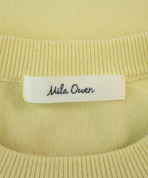 Mila Owen（ミラオーウェン）ニット・セーター 黄 サイズ:0(S位) レディース/2200710082138