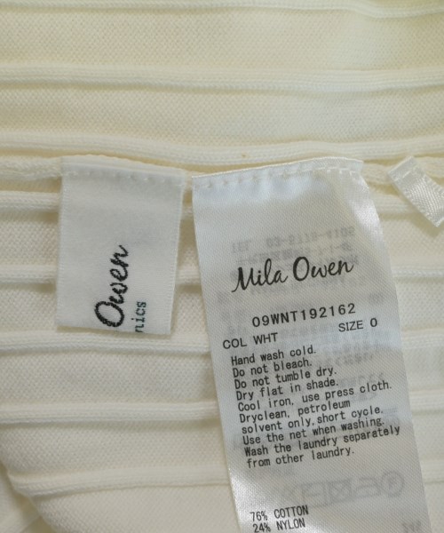 Mila Owen（ミラオーウェン）ノースリーブ 白 サイズ:0(S位) レディース/2200698836143