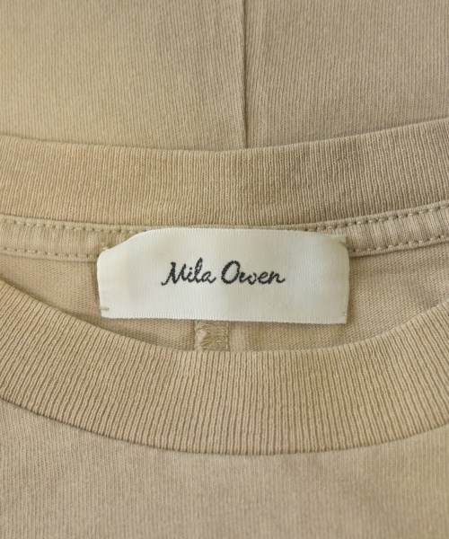 Mila Owen（ミラオーウェン）Tシャツ・カットソー ベージュ サイズ:-(L位) レディース/2200712789073