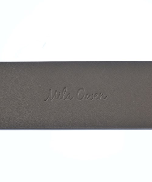 Mila Owen（ミラオーウェン）ベルト グレー サイズ:- レディース/2200718008031