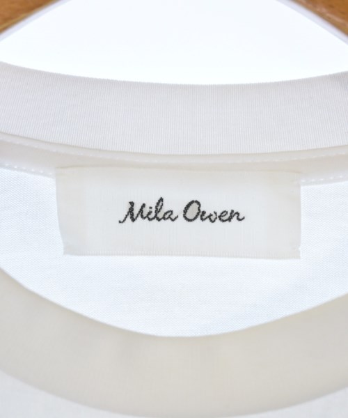 Mila Owen（ミラオーウェン）Tシャツ・カットソー 白 サイズ:1(S位) レディース/2200632982073