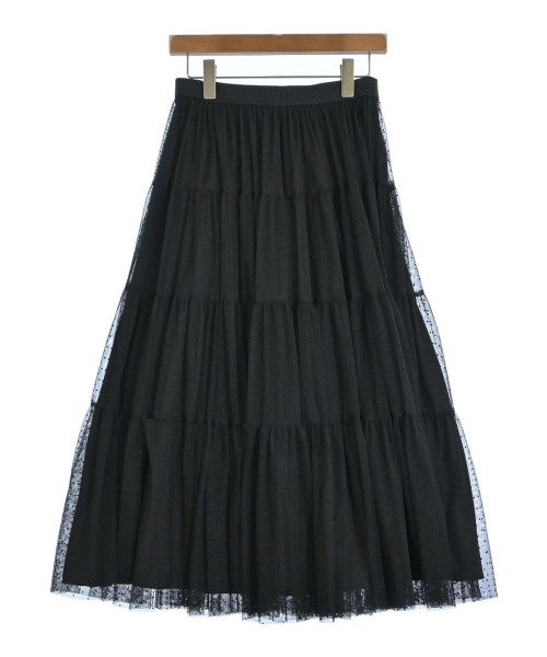 Mila Owen（ミラオーウェン）ロング・マキシ丈スカート 黒 サイズ:1(M位) レディース/2200633435059