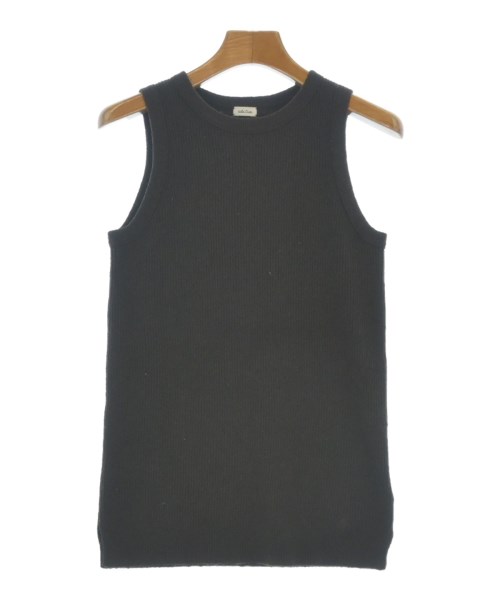 Mila Owen ダークブラウン ベスト Mila Owen（ミラオーウェン）ベスト 茶 サイズ:0(S位) レディース