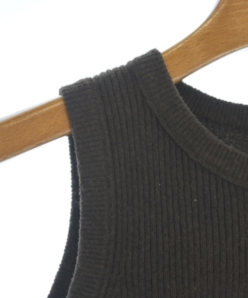 Mila Owen（ミラオーウェン）ベスト 茶 サイズ:0(S位) レディース/2200633435073