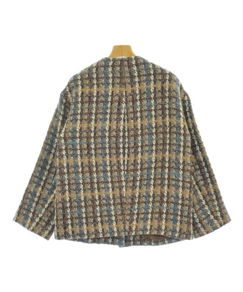 Mila Owen（ミラオーウェン）ノーカラージャケット 茶 サイズ:0(S位) レディース/2200632353071