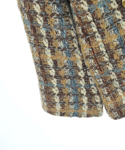 Mila Owen（ミラオーウェン）ノーカラージャケット 茶 サイズ:0(S位) レディース/2200632353071