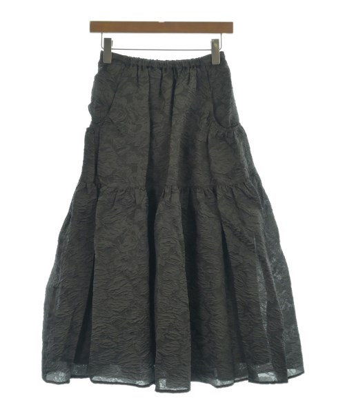 Mila Owen（ミラオーウェン）ロング・マキシ丈スカート グレー サイズ:0(S位) レディース/2200636754065