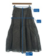 Mila Owen（ミラオーウェン）ロング・マキシ丈スカート グレー サイズ:0(S位) レディース/2200636754065