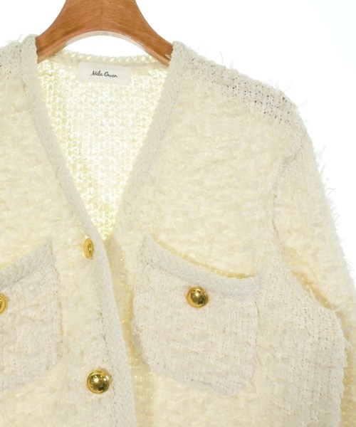 Mila Owen（ミラオーウェン）ノーカラージャケット 白 サイズ:0(S位) レディース/2200634001031