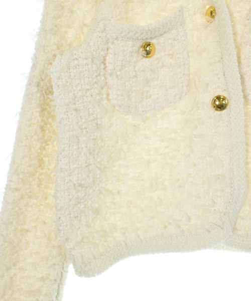 Mila Owen（ミラオーウェン）ノーカラージャケット 白 サイズ:0(S位) レディース/2200634001031