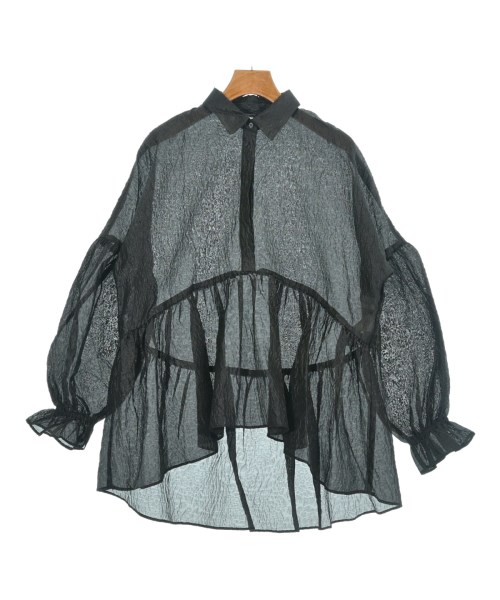 Mila Owen(ミラオーウェン)ブラウス 黒 サイズ:0(S位)/2200636386044