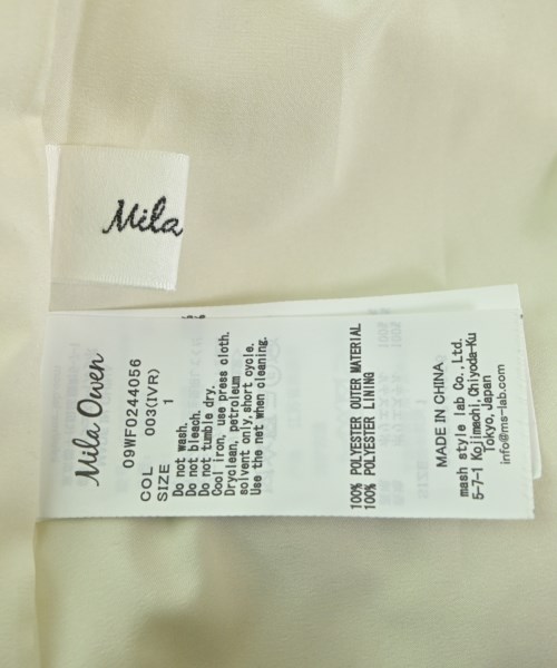 Mila Owen（ミラオーウェン）その他 白 サイズ:1(M位) レディース/2200646081069