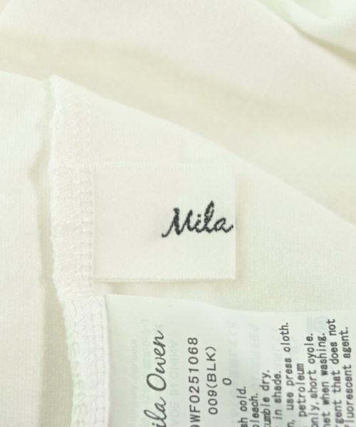 Mila Owen（ミラオーウェン）Tシャツ・カットソー 白 サイズ:0(S位) レディース/2200646586014