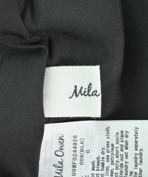 Mila Owen（ミラオーウェン）ワンピース 黒 サイズ:0(S位) レディース/2200647673133