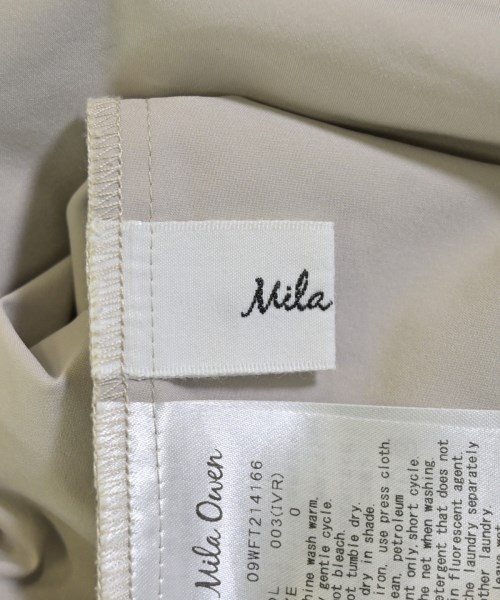 Mila Owen（ミラオーウェン）カジュアルシャツ ベージュ サイズ:0(S位) レディース/2200647838037
