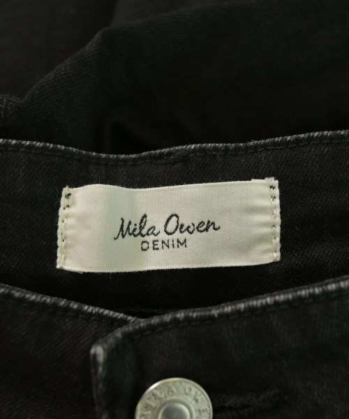 Mila Owen（ミラオーウェン）デニムパンツ 黒 サイズ:0(S位) レディース/2200639483108