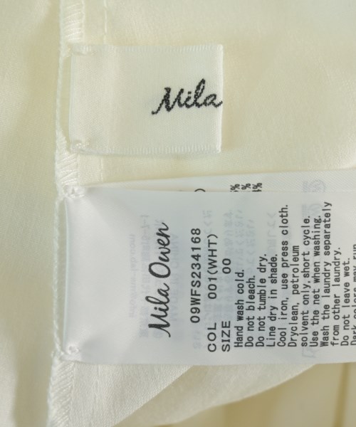 Mila Owen（ミラオーウェン）ロング・マキシ丈スカート 白 サイズ:00(XS位) レディース/2200647468067