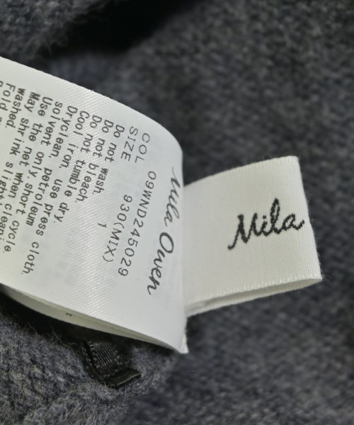 Mila Owen（ミラオーウェン）カーディガン グレー サイズ:1(M位) レディース/2200646291123