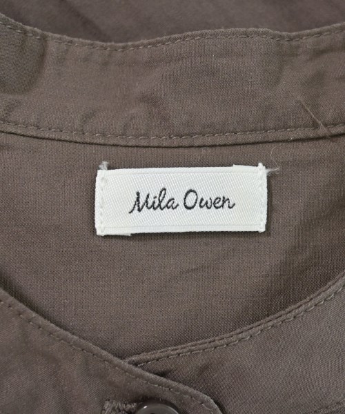 Mila Owen（ミラオーウェン）ブラウス 茶 サイズ:0(S位) レディース/2200639583020