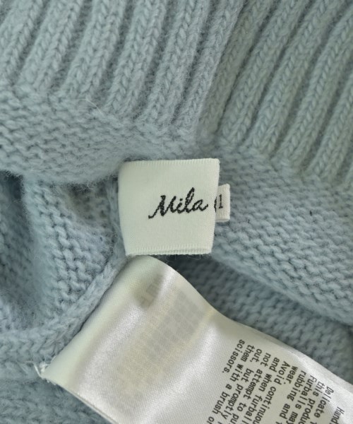 Mila Owen（ミラオーウェン）ニット・セーター 青 サイズ:1(M位) レディース/2200649245017