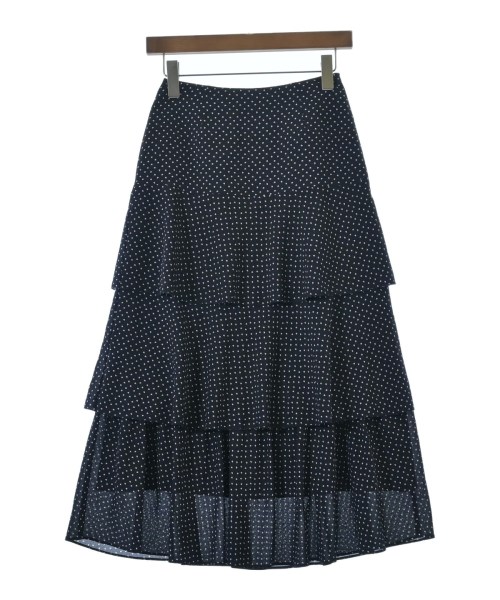 Mila Owen(ミラオーウェン)ロング・マキシ丈スカート 紺 サイズ:0(S位)/2200649317011