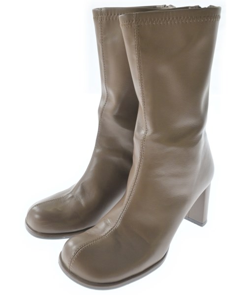 Mila Owen(ミラオーウェン)ブーツ 茶 サイズ:EU37(23.5cm位)/2200641679018