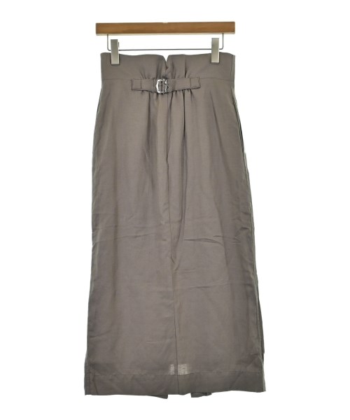 Mila Owen（ミラオーウェン）ロング・マキシ丈スカート グレー サイズ:0(S位) レディース/2200646655031