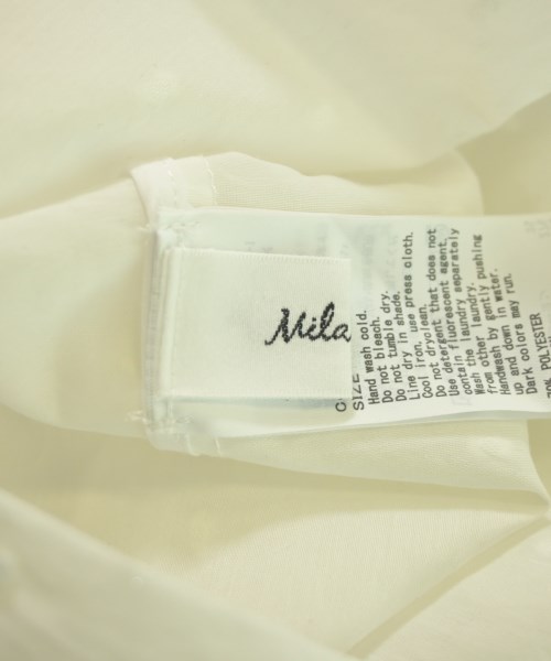 Mila Owen（ミラオーウェン）ブラウス 白 サイズ:0(S位) レディース/2200650550032