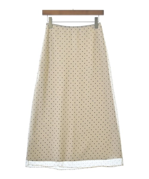 Mila Owen（ミラオーウェン）ロング・マキシ丈スカート ベージュ サイズ:0(S位) レディース/2200650550063