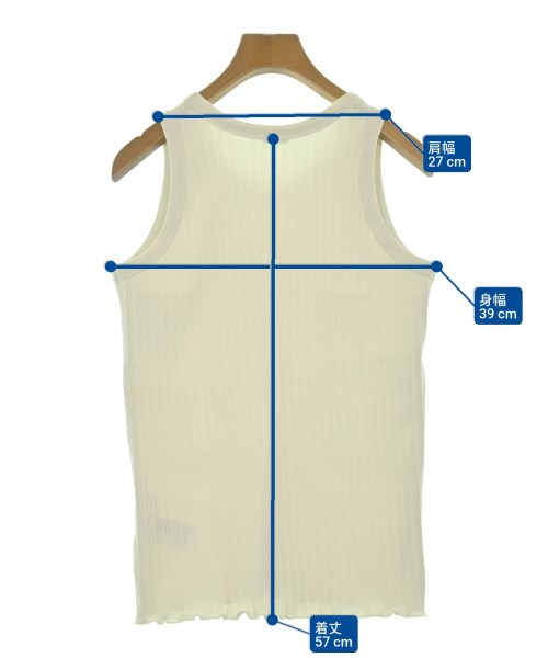 Mila Owen（ミラオーウェン）タンクトップ 白 サイズ:1(M位) レディース/2200641871016