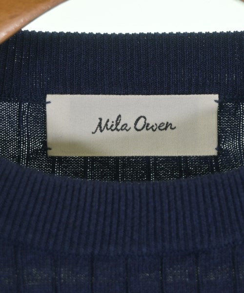 Mila Owen（ミラオーウェン）ニット・セーター 紺 サイズ:1(M位) レディース/2200651360111