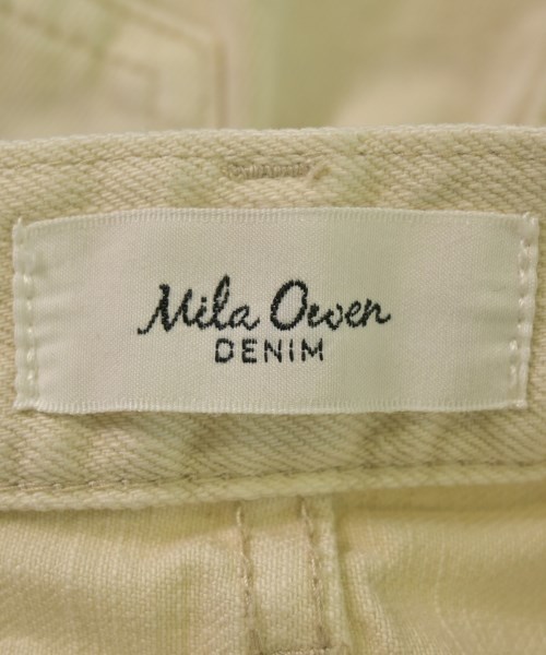 Mila Owen（ミラオーウェン）デニムパンツ 白 サイズ:1(M位) レディース/2200644133081