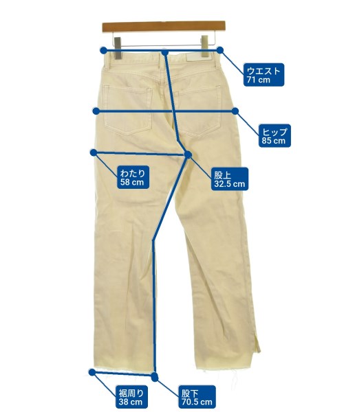 Mila Owen（ミラオーウェン）デニムパンツ 白 サイズ:1(M位) レディース/2200644133081