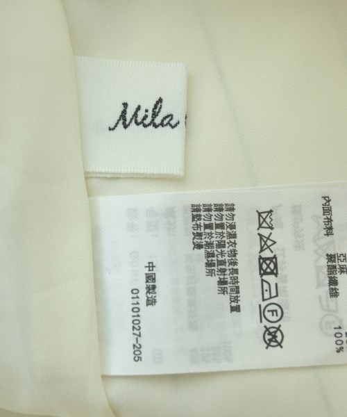 Mila Owen（ミラオーウェン）スラックス 白 サイズ:0(S位) レディース/2200651410045