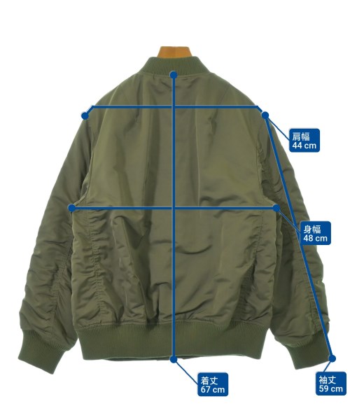 Mila Owen（ミラオーウェン）ブルゾン カーキ サイズ:1(M位) レディース/2200650603011