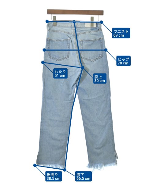 Mila Owen（ミラオーウェン）デニムパンツ 青 サイズ:0(S位) レディース/2200651786058