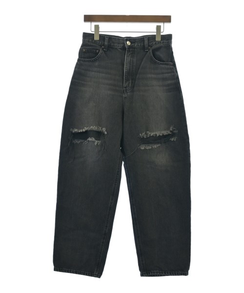 Mila Owen(ミラオーウェン)デニムパンツ 黒 サイズ:1(M位)/2200652153019