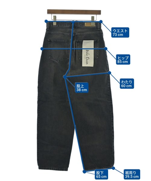 Mila Owen（ミラオーウェン）デニムパンツ 黒 サイズ:1(M位) レディース/2200652153019