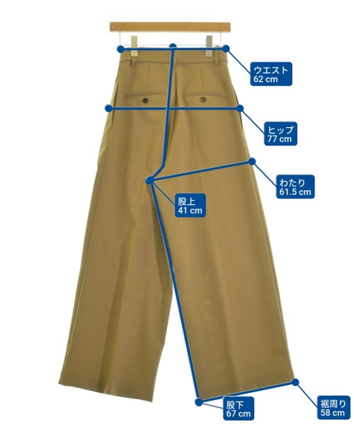 Mila Owen（ミラオーウェン）スラックス ベージュ サイズ:0(S位) レディース/2200645388015