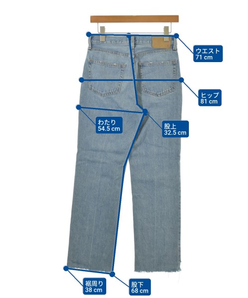 Mila Owen（ミラオーウェン）デニムパンツ 青 サイズ:1(M位) レディース/2200647246016