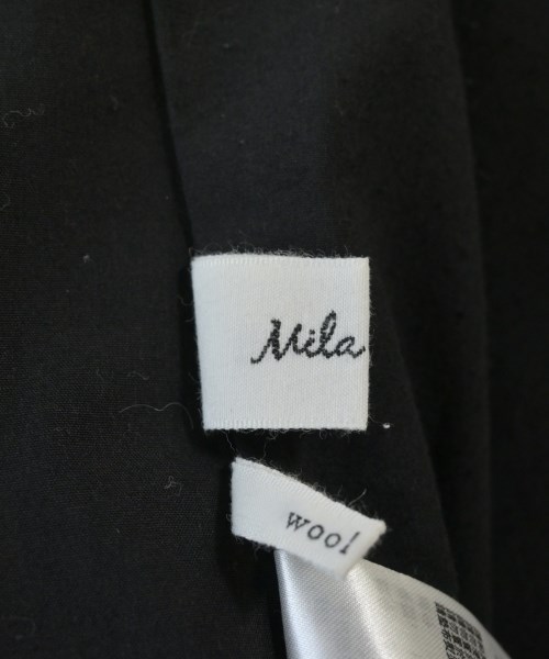 Mila Owen（ミラオーウェン）チェスターコート 黒 サイズ:0(S位) レディース/2200644870016