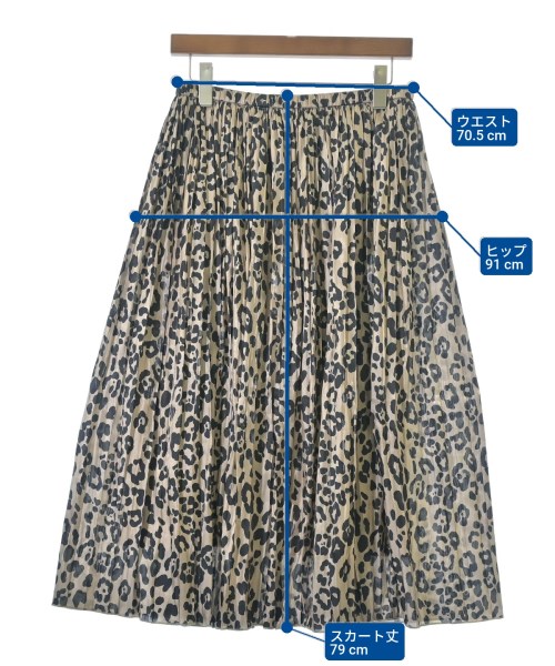 Mila Owen（ミラオーウェン）ロング・マキシ丈スカート ベージュ サイズ:1(M位) レディース/2200651603102