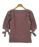 Mila Owen（ミラオーウェン）ニット・セーター 紫 サイズ:1(M位) レディース/2200652710021